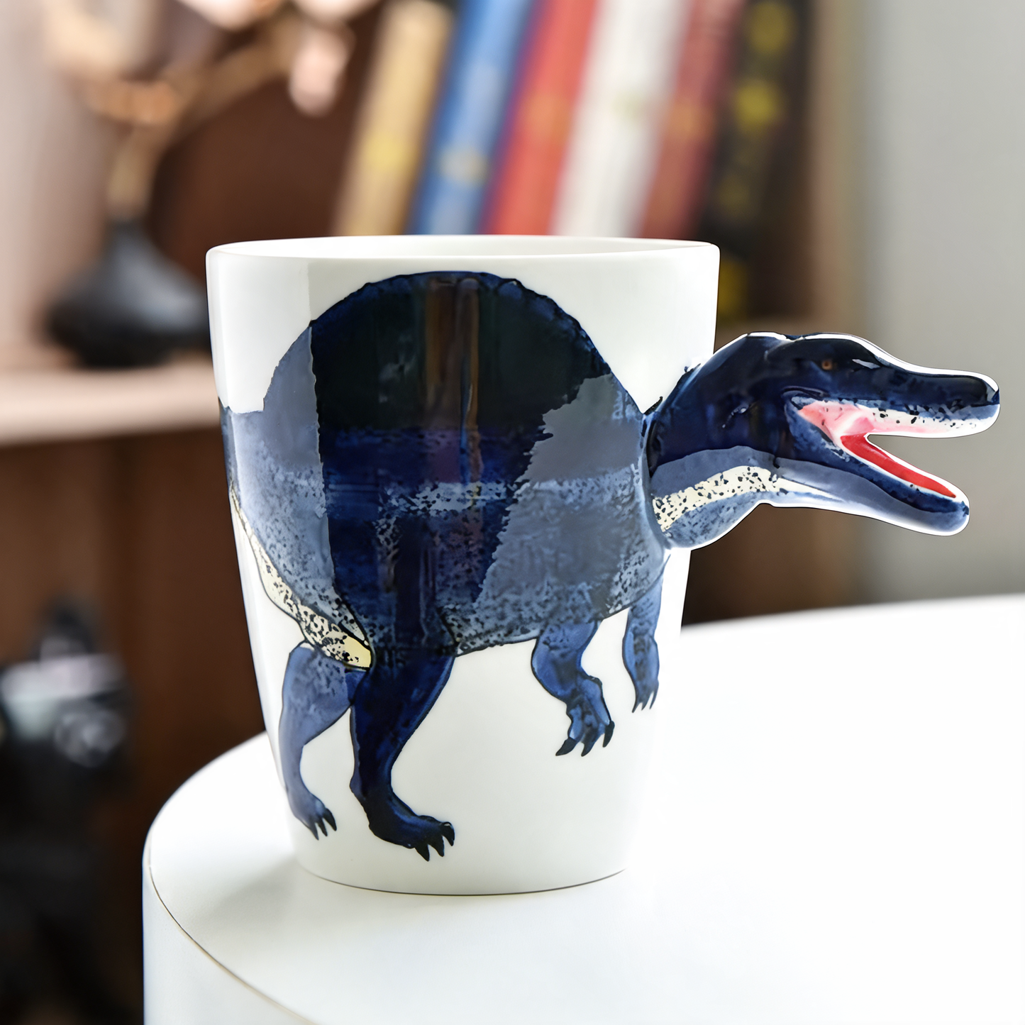 Taza Artesanal de Dinosaurio
